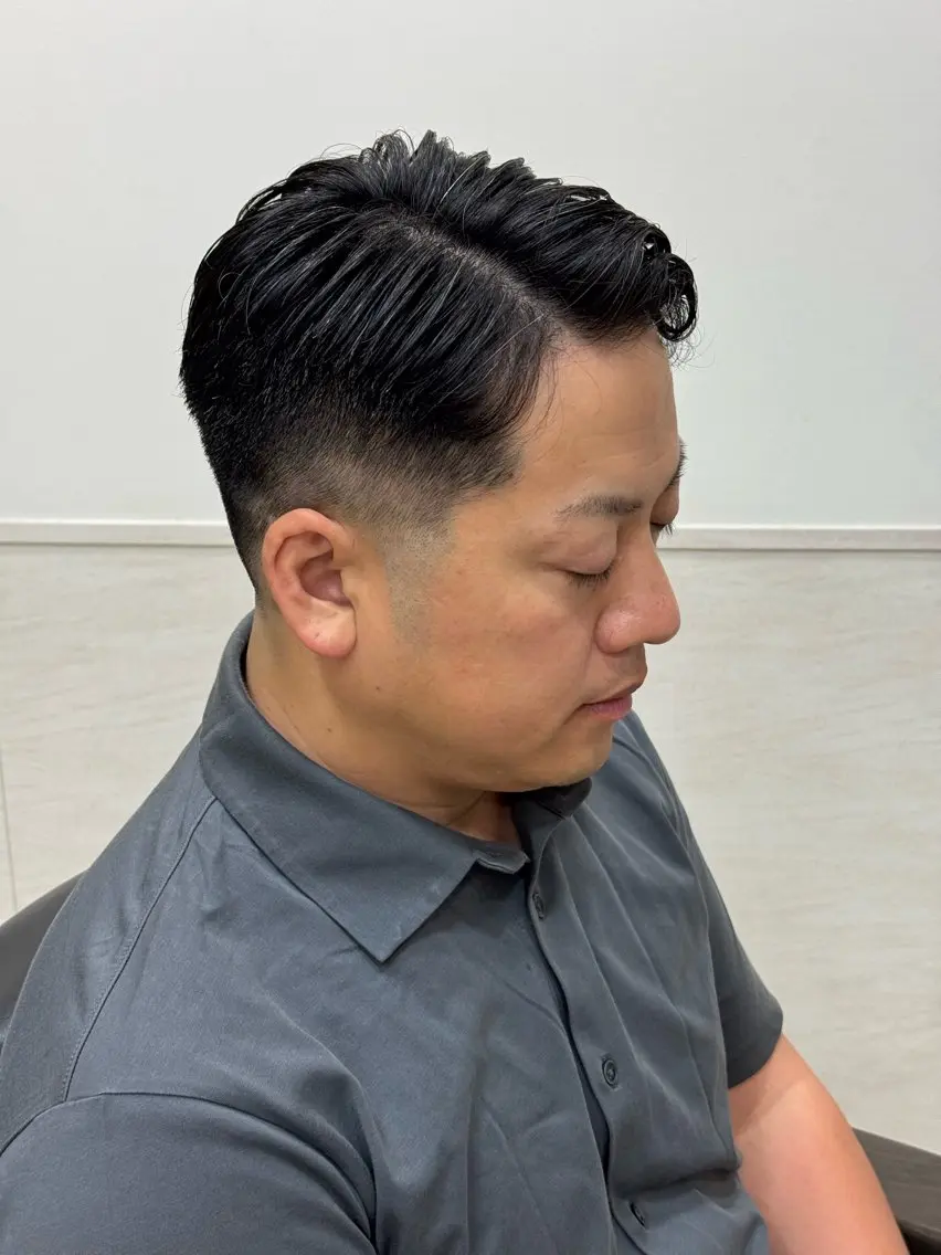 ショート パーマ メンズ 💈Hisa ／ 理容師💈のヘアスタイル