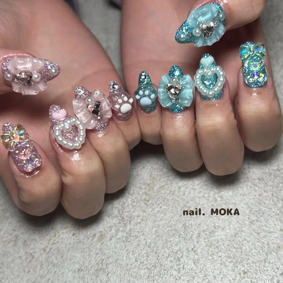 ネイル nail. MOKAのネイルデザイン