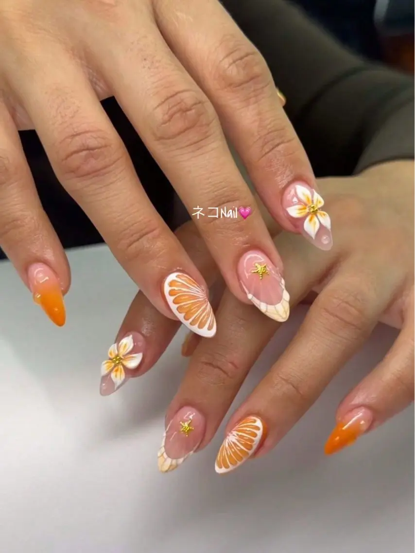 ネイル ジェルネイル ワンカラーネイル ハンドネイル ネコ Nailのネイルデザイン