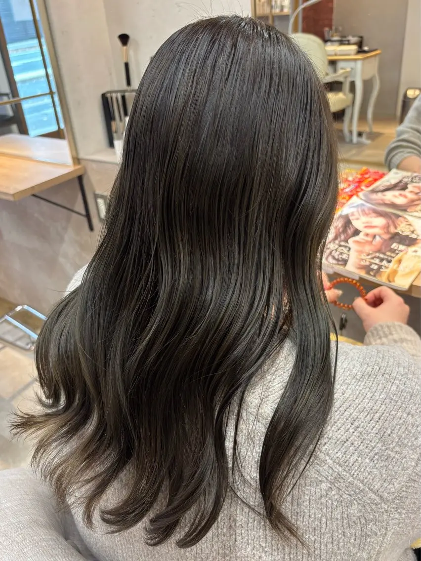 カラー ヘアカラー トリートメント MaryHarris 西区姪浜/Mihoのヘアスタイル