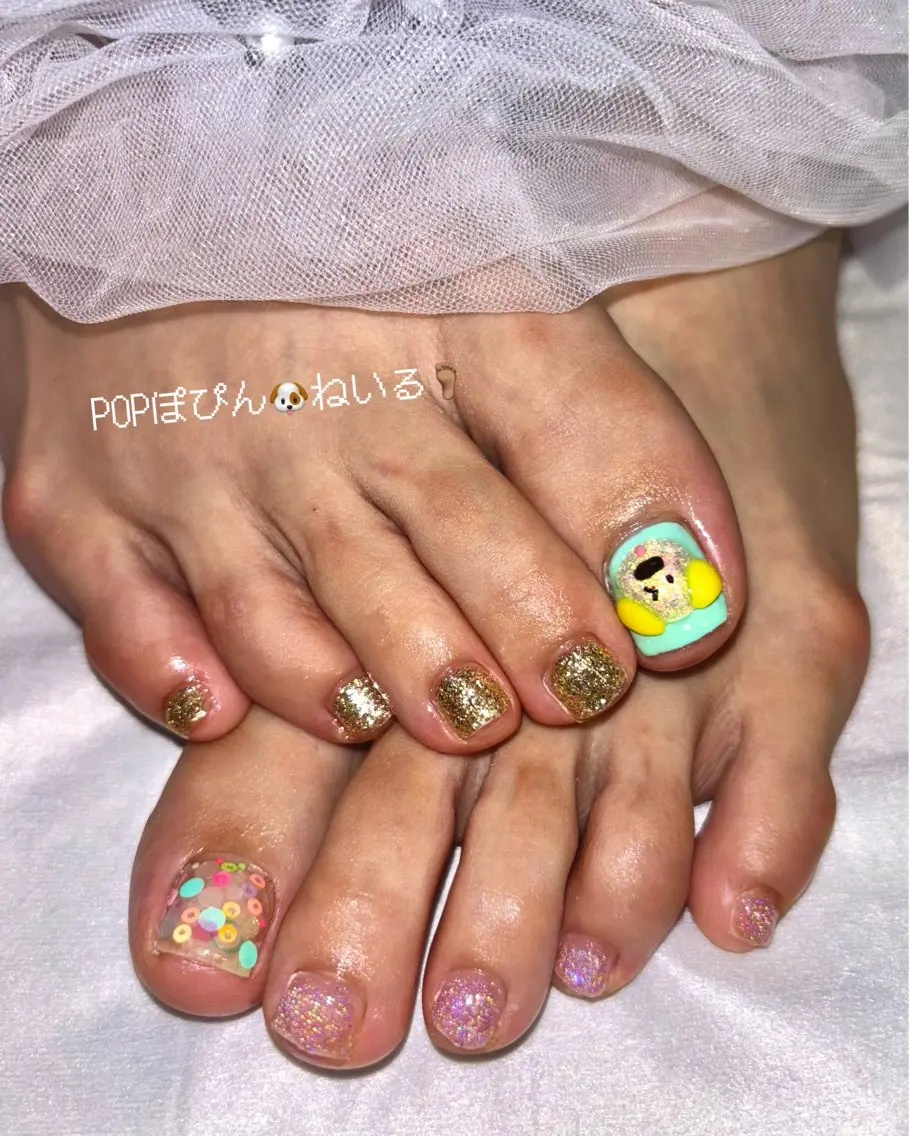 【期間限定】フット2アートネイルの写真