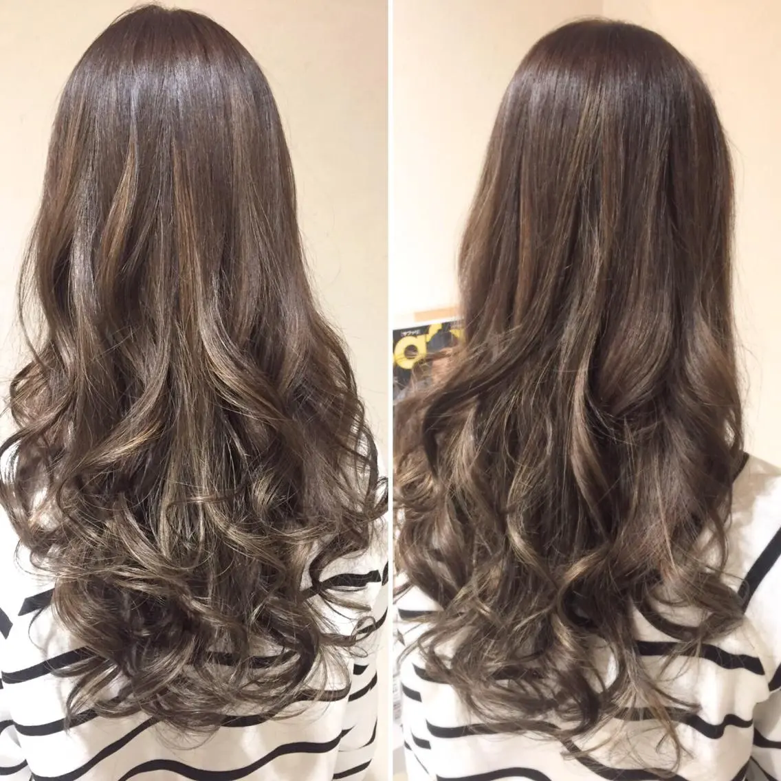 ショート ミディアム セミロング ロング カラー パーマ ヘアアレンジ グレージュ ハイライトカラー 3Dハイライト ハイライト バレイヤージュ/ 髪質改善/渡邉悟🌱のヘアスタイル