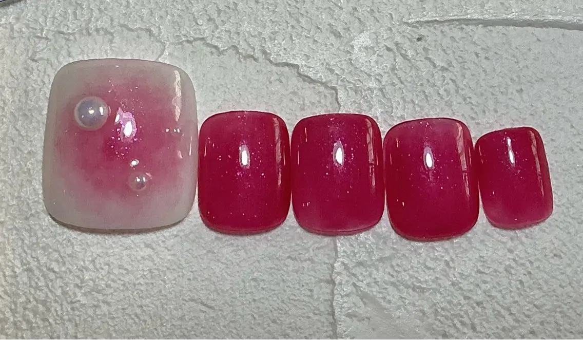 ネイル フットネイル Li-Re GINZAのネイルデザイン