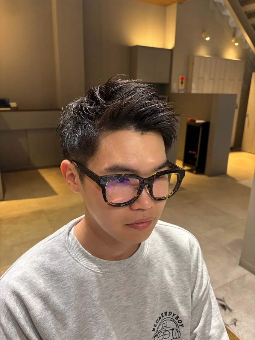 メンズ 加賀 心花のヘアスタイル