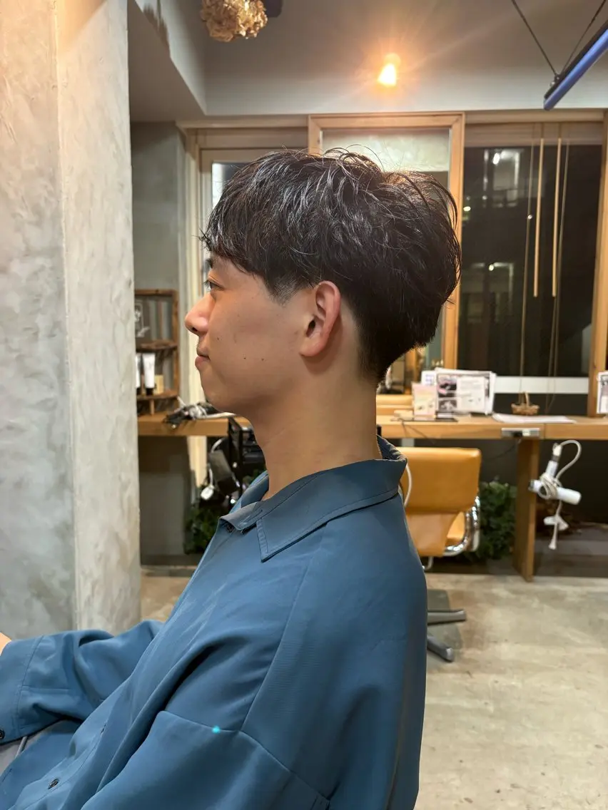 メンズ カット 髪質改善/ヘッドスパ /無料カットモデルのヘアスタイル