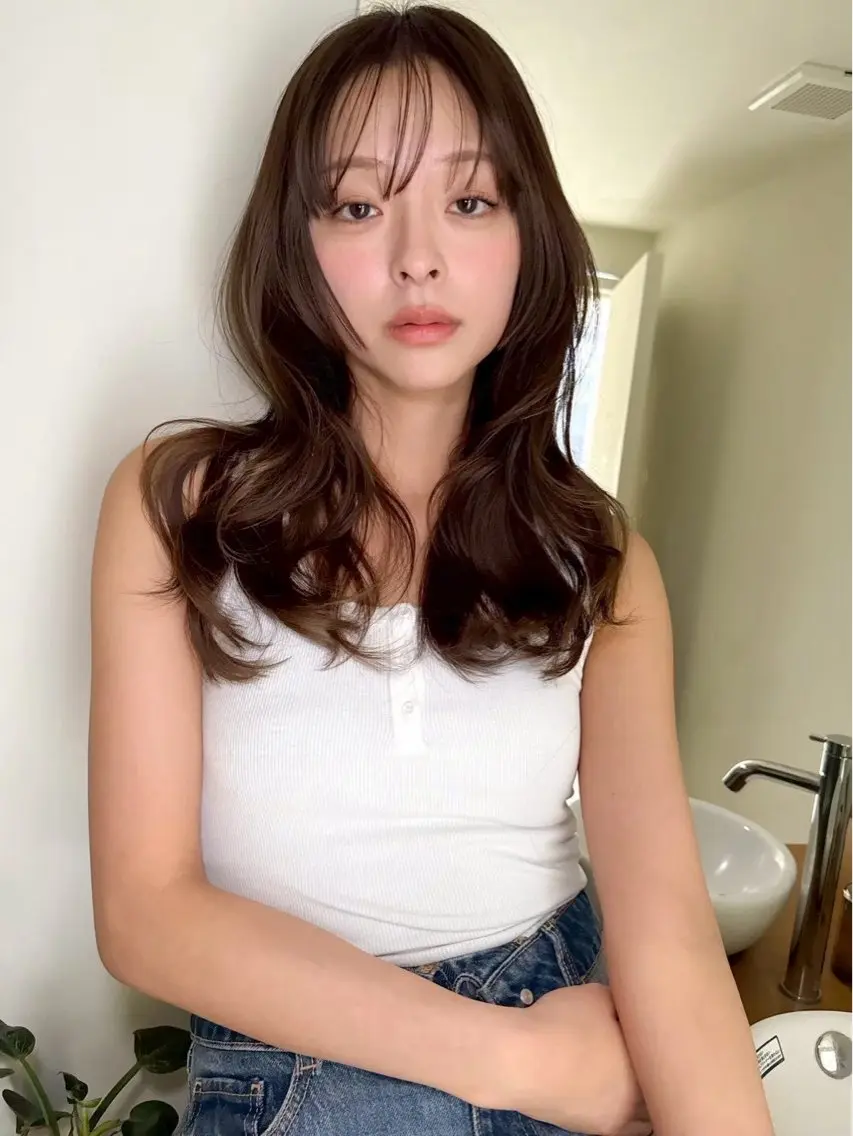 ロング カラー メンズ 鈴木 伊織のヘアスタイル