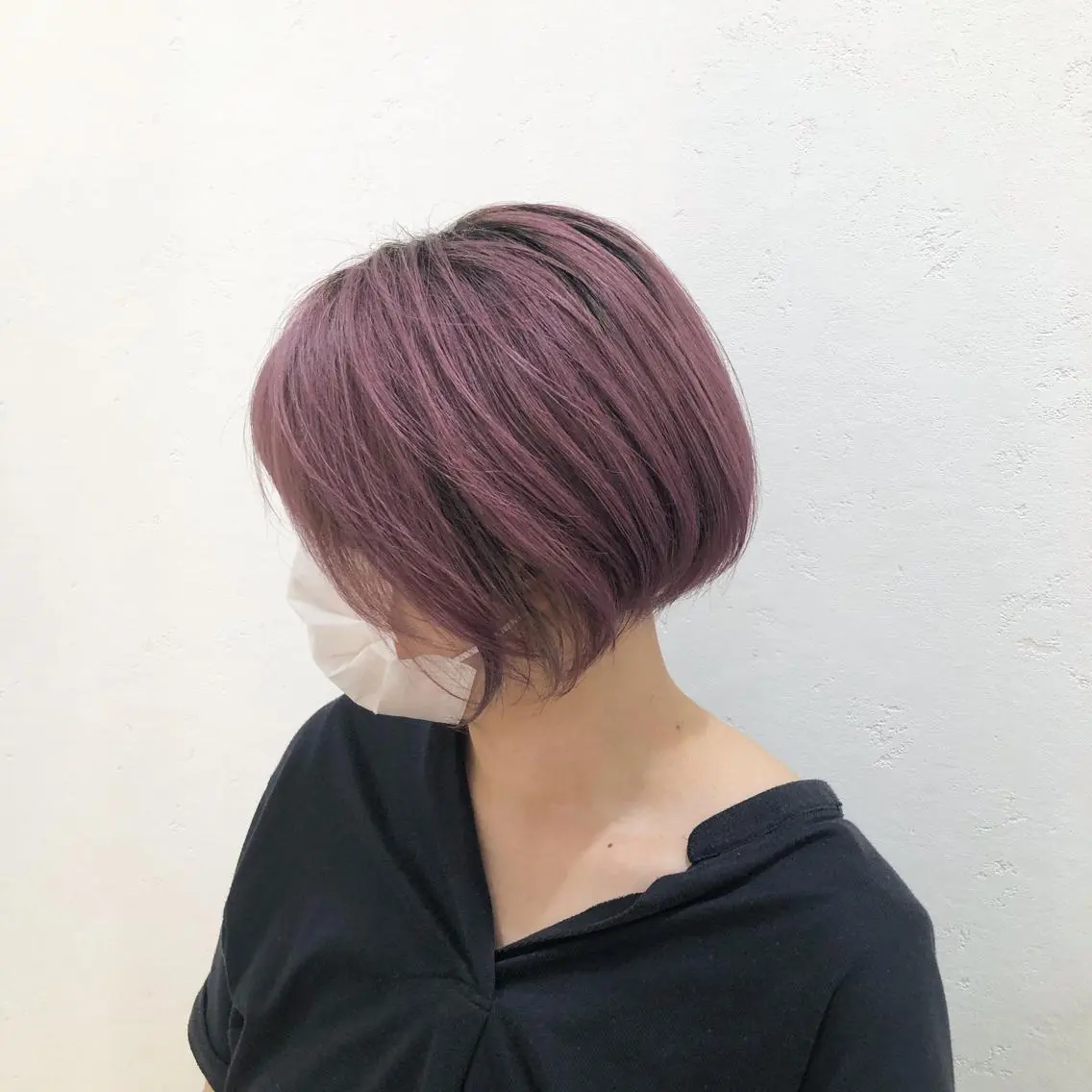 ショート カラー ピンクカラー ヘアカラー ニュアンスカラー🫧 加納のヘアスタイル