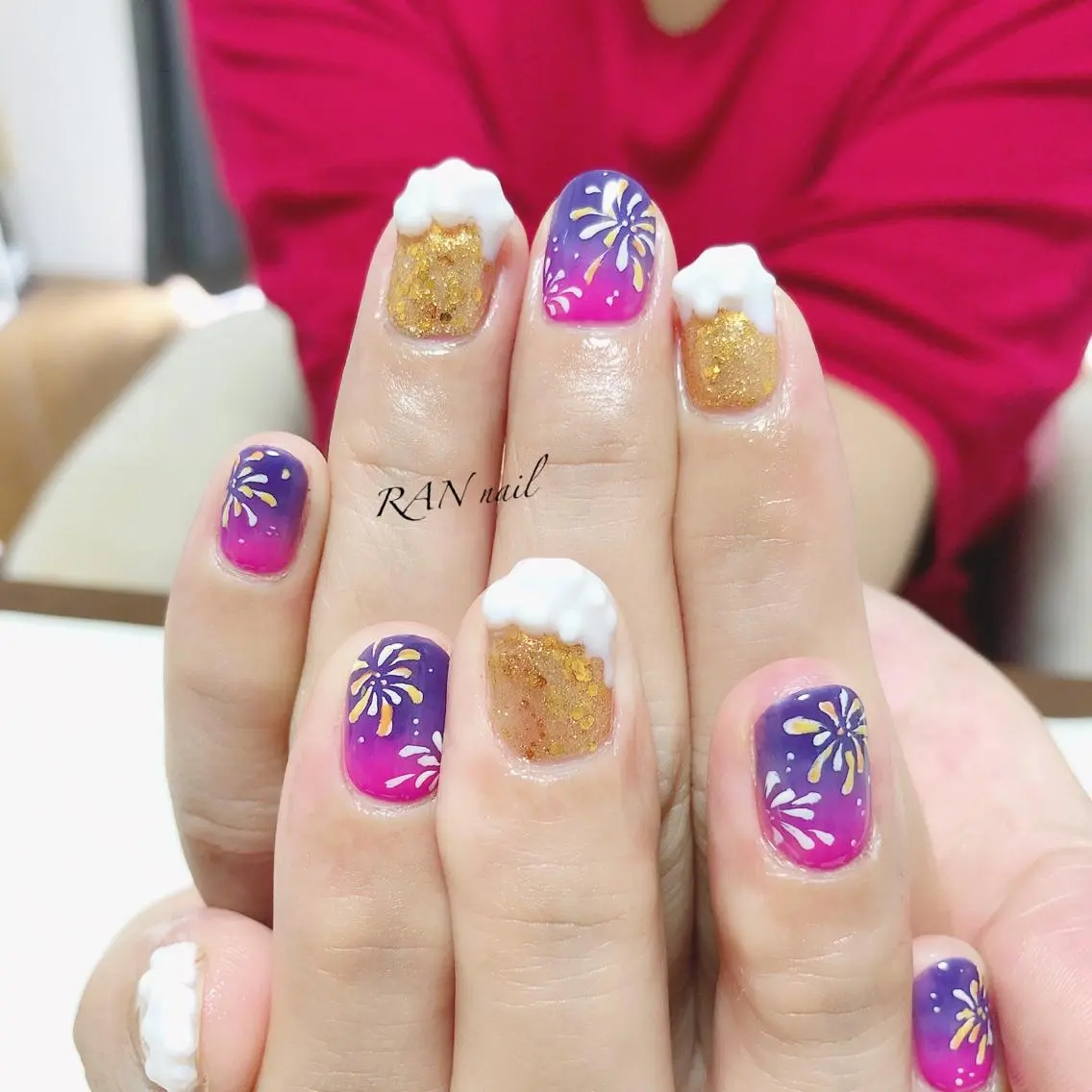 ネイル ハンドネイル フットネイル RAN nailのネイルデザイン