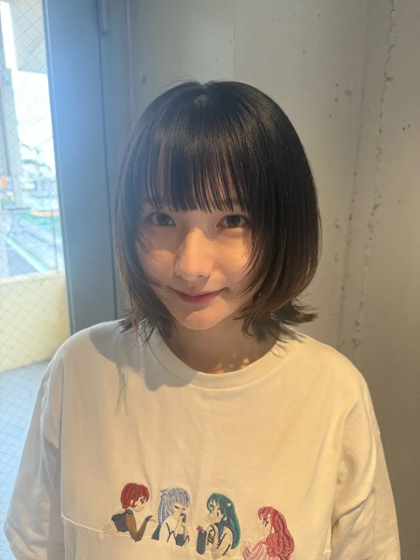 ミディアム ku rumiのヘアスタイル