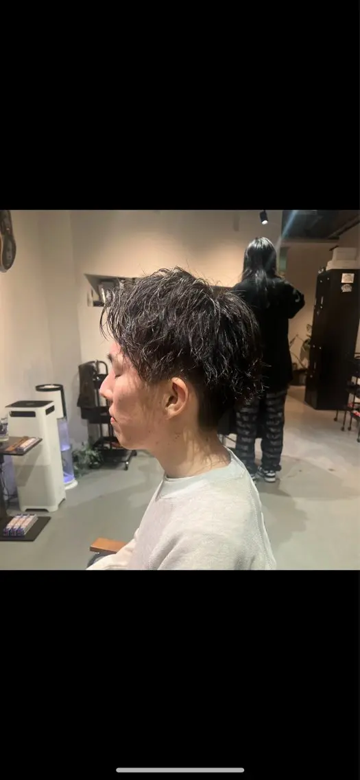 ショート パーマ メンズ Mizuki Yajimaのヘアスタイル
