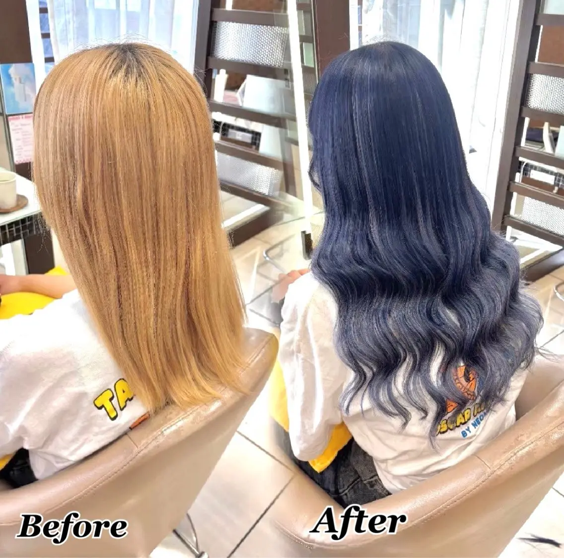 ヘアメ🎀ハイトーン 🩵エクステ🪄しほのヘアスタイル