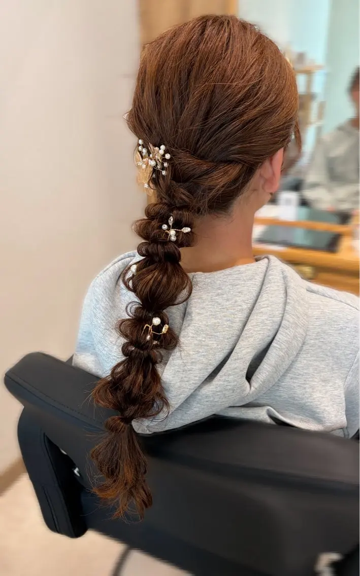 ヘアアレンジ Hair Itice ホンダのマツエク・マツパデザイン