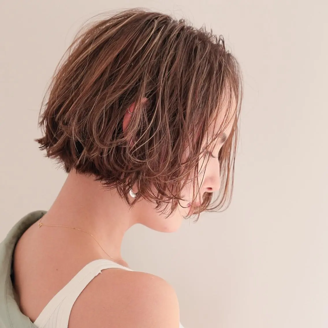 ショート ショートボブ ボブ ショートヘア カット トリートメント 🇰🇷韓国レイヤー 錦糸町【北山謙三】のヘアスタイル