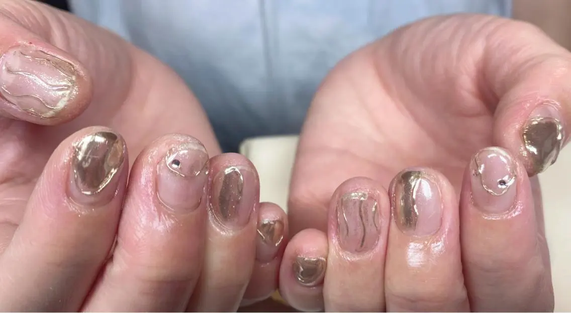ネイル ニュアンスネイル🌈 MYU Nailsのネイルデザイン