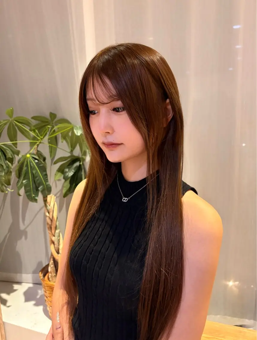 ロング ヘアカラー say.🫧植田 虹乃花のヘアスタイル