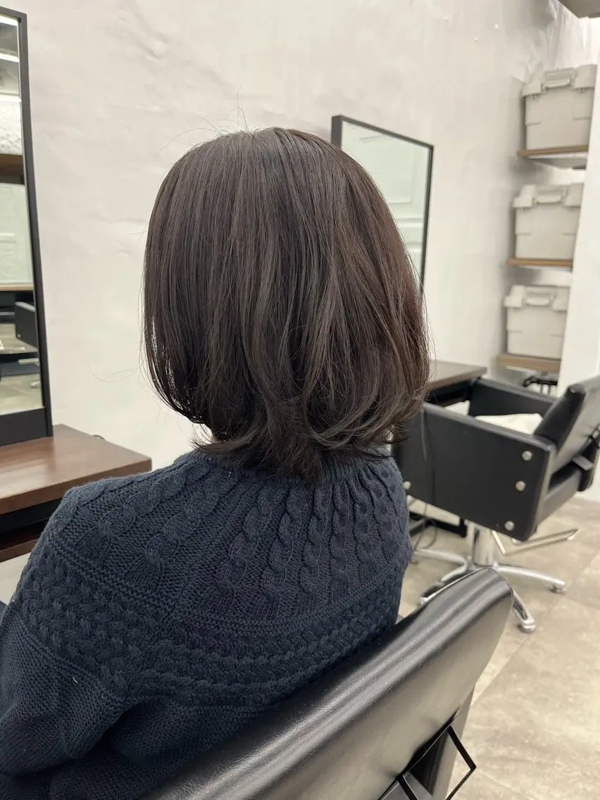 ショート ヘアカラー トリートメント 縮毛矯正/髪質改善 /透明感✨️こうめいのヘアスタイル