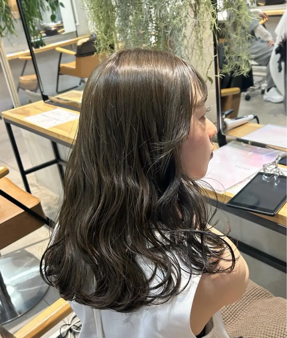 セミロング カラー ヘアカラー ❕マンツーマン施術❕ 🍊Moemiのヘアスタイル