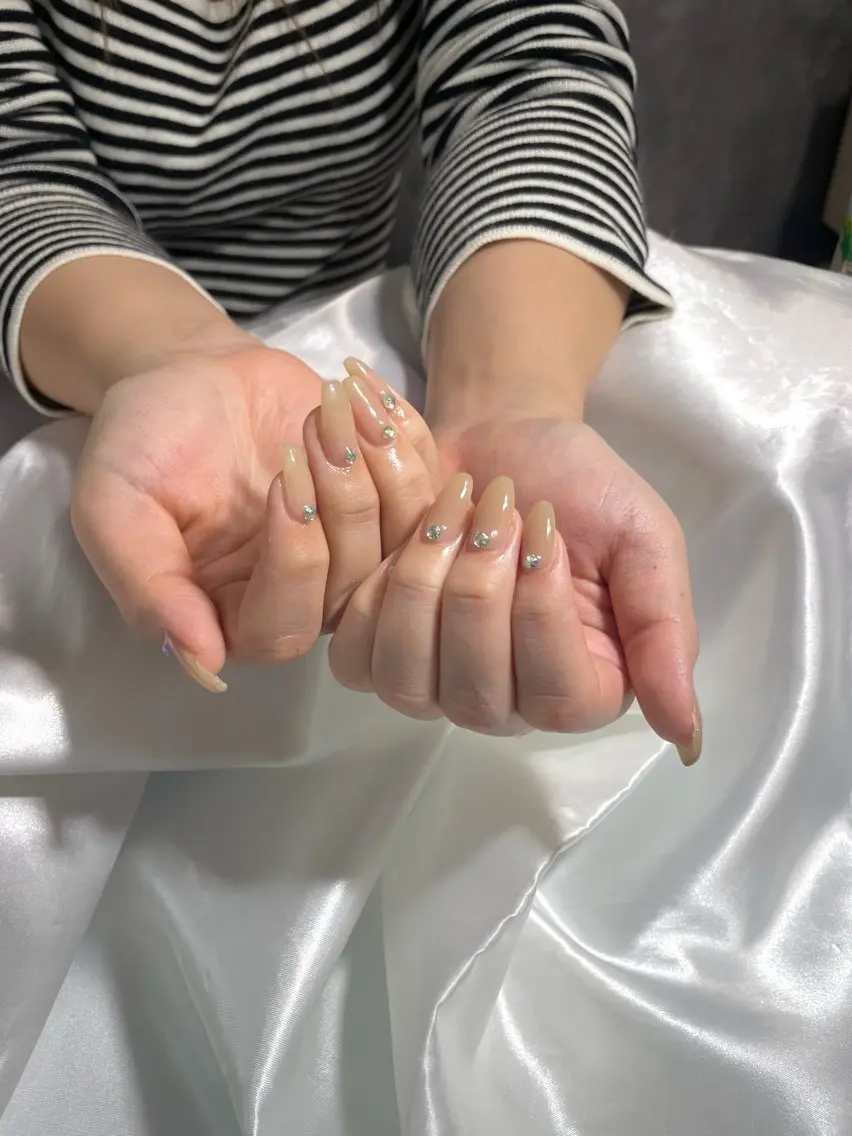 ネイル ストーンネイル Joint_ nailのネイルデザイン