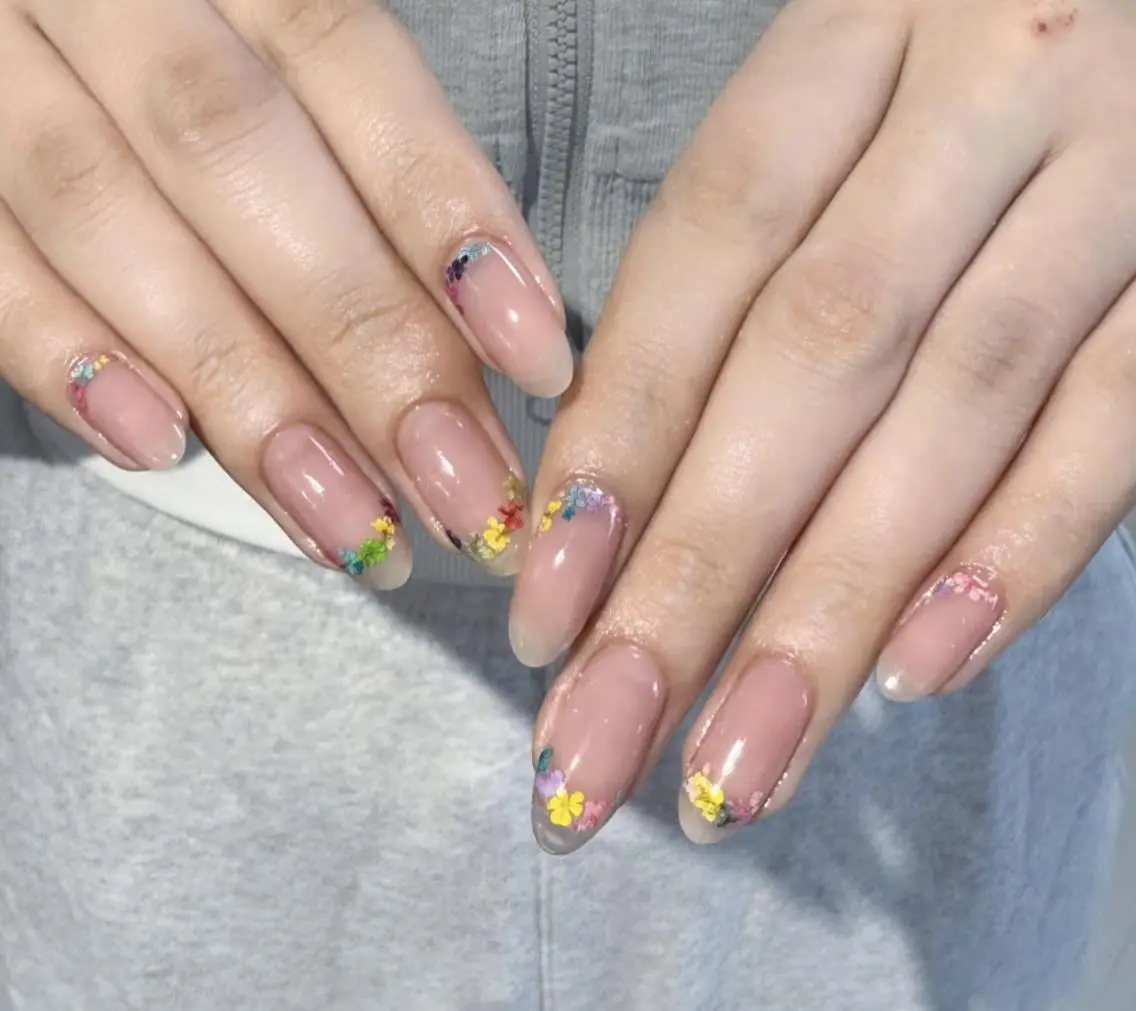 ネイル ハンドネイル By moonネイル 🌷ワンホン/韓国風のネイルデザイン