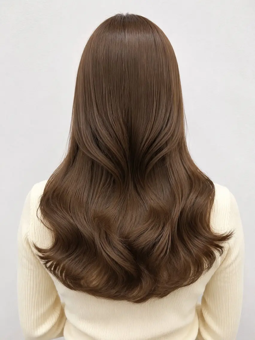 ロング カット ヘアカラー トリートメント 【髪質改善特化 /店長】香月龍太郎のヘアスタイル