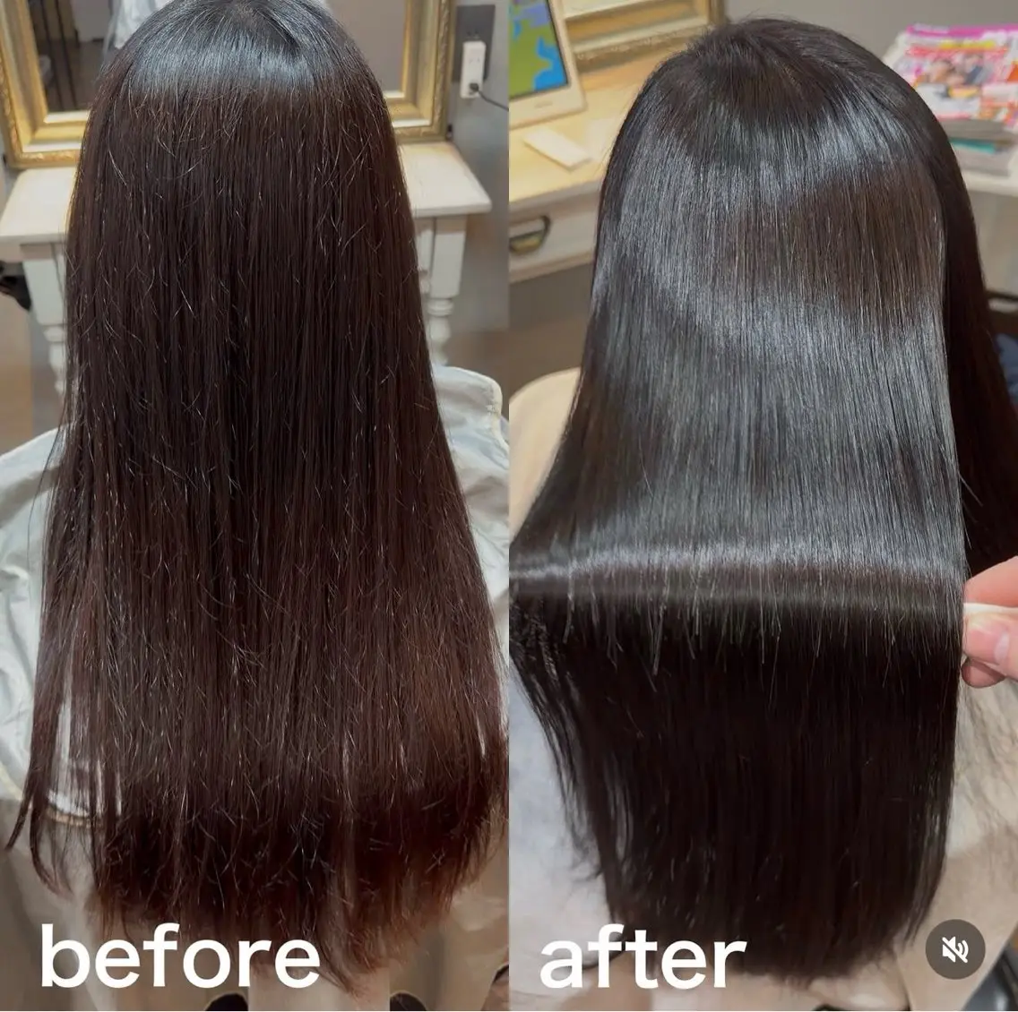縮毛矯正 BLOOM柏 ISHIGUROのヘアスタイル