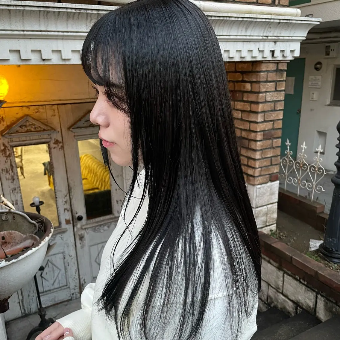 ロング 髪質改善 ヘアカラー maika (^^)。.:*☆のヘアスタイル