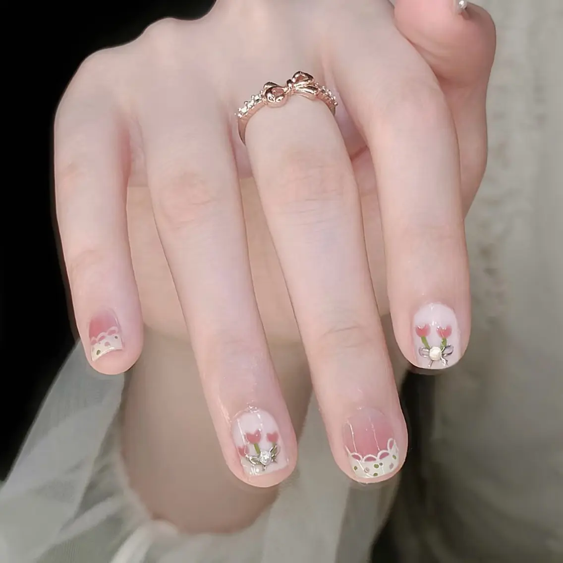ネイル ハンドネイル ハンドケア sunnynail 小桃のネイルデザイン