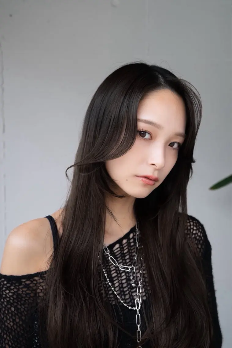 ミディアム カラー ヘアカラー 透明感カラー/艶 ✖️上品/修生🥀のヘアスタイル