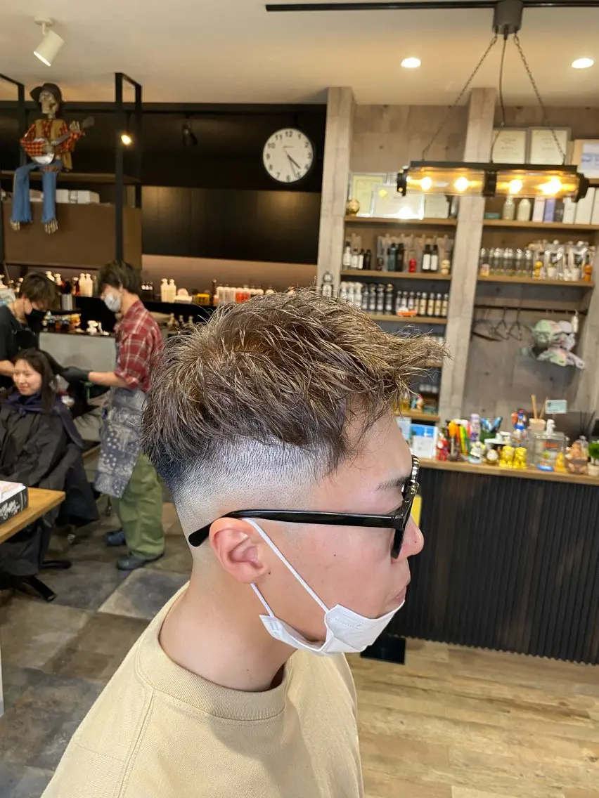 【メンズOK】ダブルカラーorハイトーンカラー ¥12,000の写真