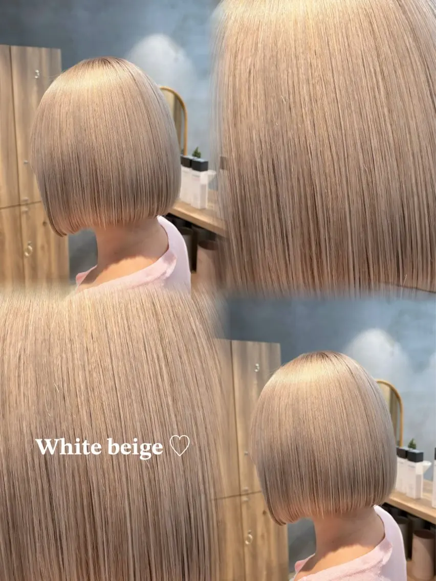 ミディアム カラー カット ヘアカラー トリートメント 韓国ヘア🇰🇷ハ イトーン💎/yuiのヘアスタイル