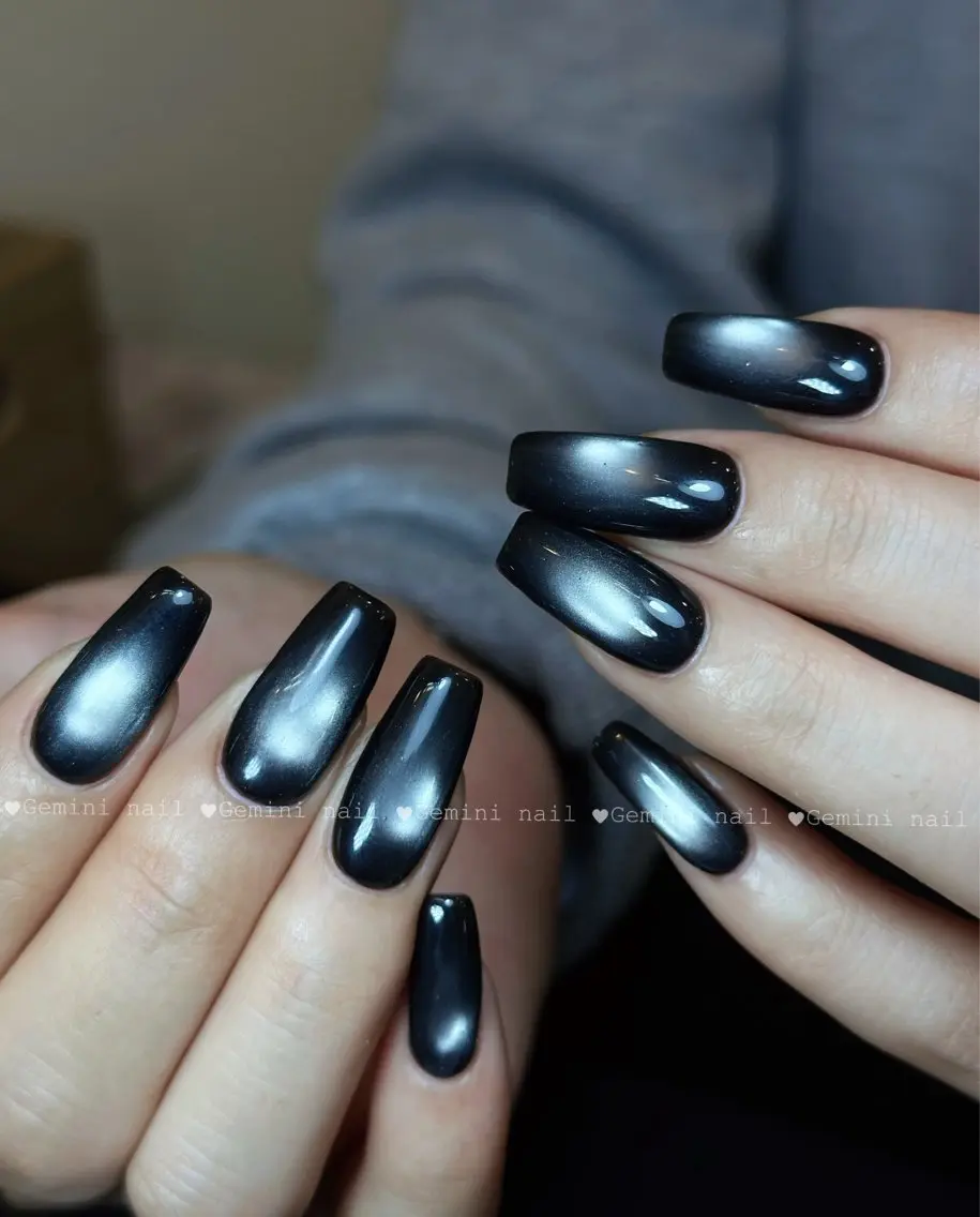 ネイル マグネットネイル ネイルチップ Gemini nail.Yukiのネイルデザイン