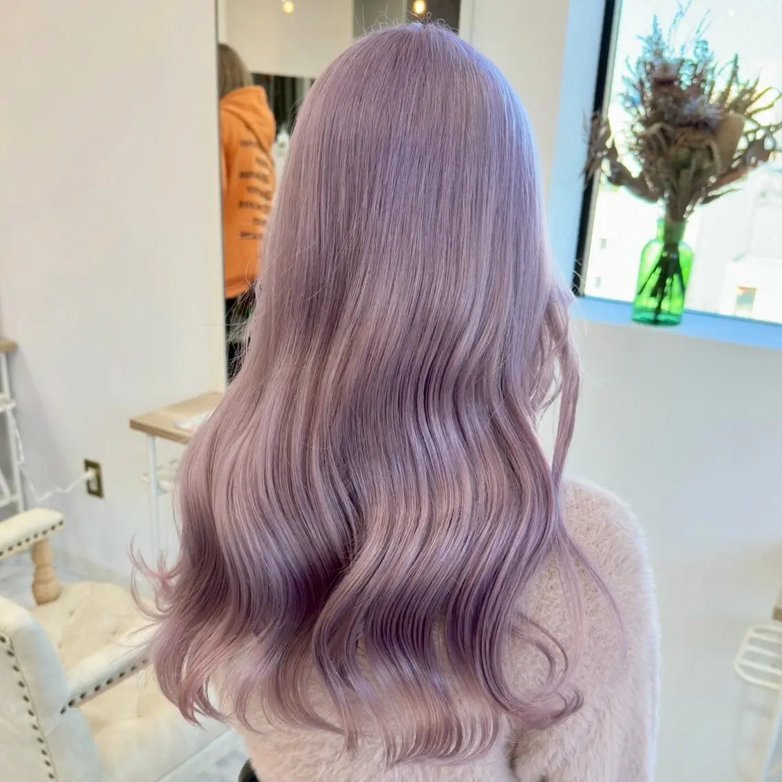ロング カラー ブリーチ ヘアカラー トリートメント ✨ブリーチカラー× 艶髪SUZU🛼🫧のヘアスタイル