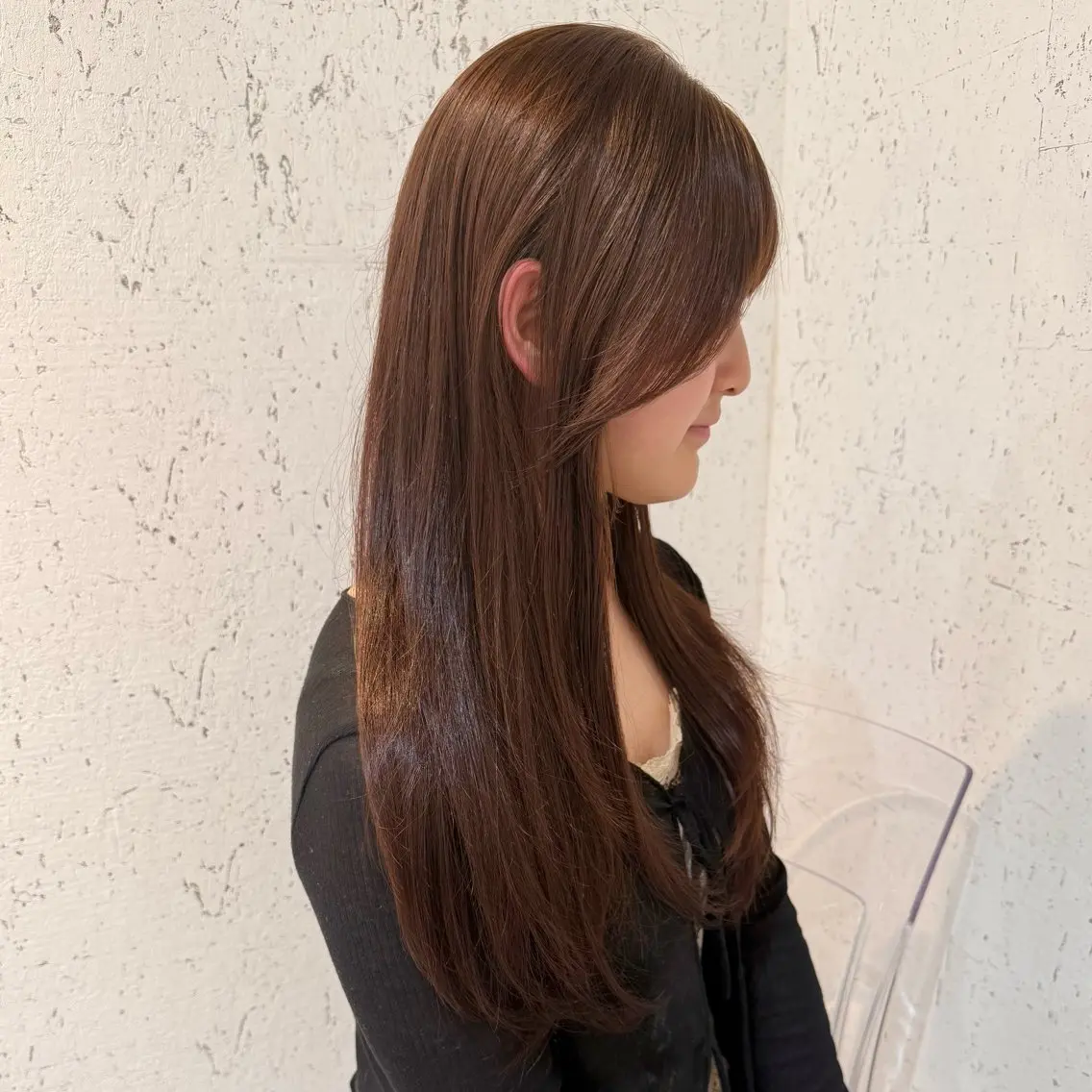 ロング カラー 似合わせカット カット ヘアカラー トリートメント mai / linoah˚✧のヘアスタイル