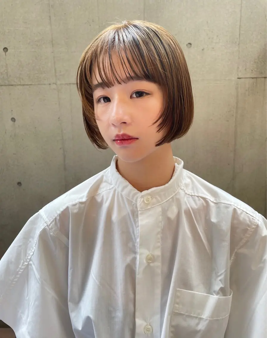 ショート カット トリートメント ボブ/ショート 吉田竣のヘアスタイル