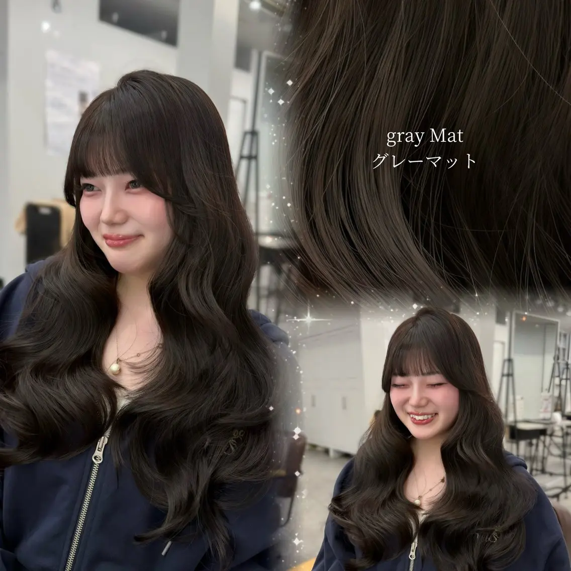 ロング カラー ハイレイヤー レイヤーカット カット ヘアカラー yuna 💕透明感カラー💕のヘアスタイル