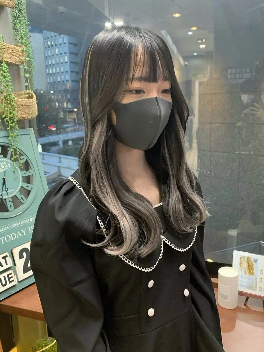 ロング シールエクステ エクステ エクステ⭐️艶カラー koukiのヘアスタイル