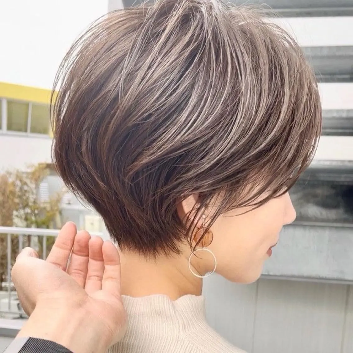 ショート ショートヘア ショートカット /顔まわり似合わせ✨のヘアスタイル