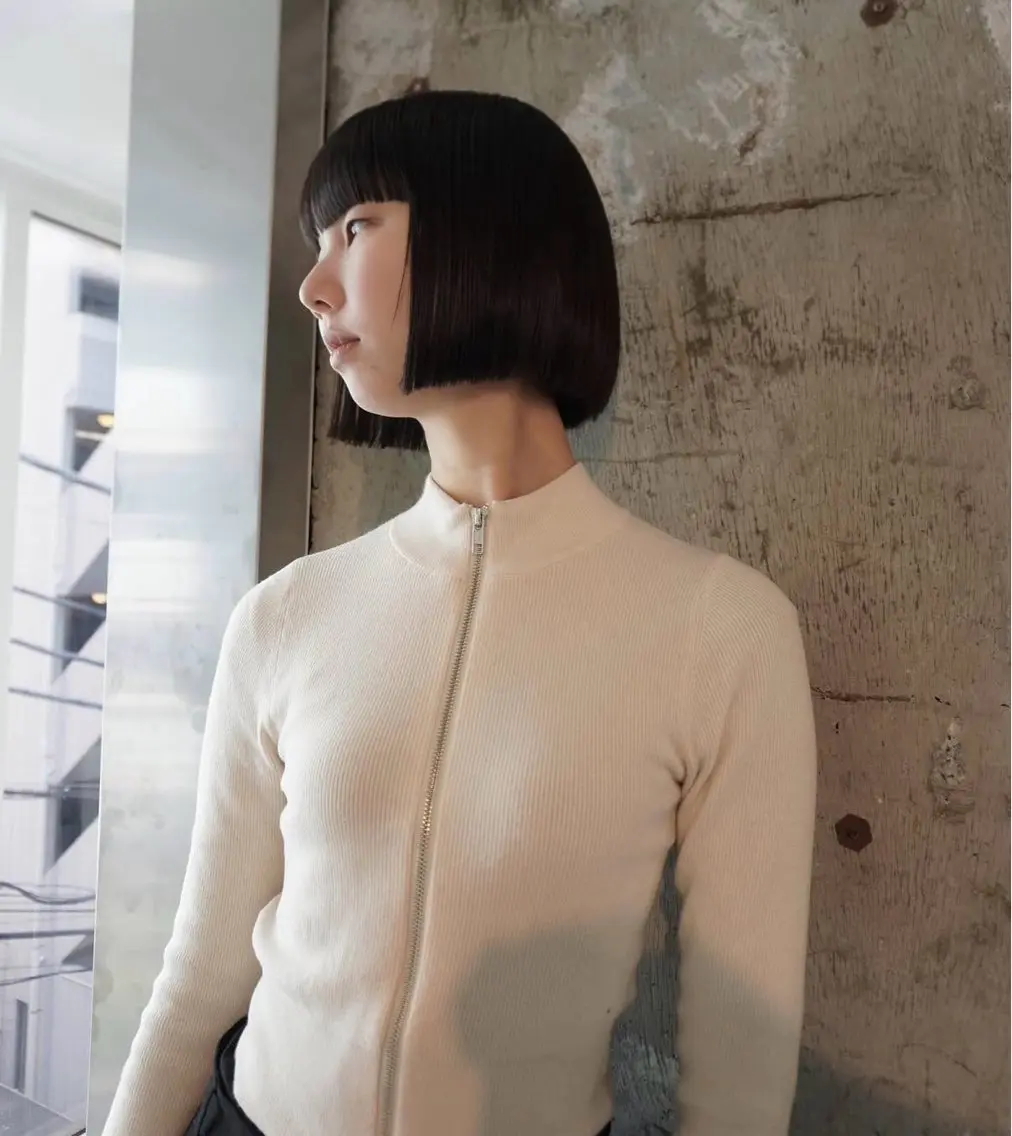 ミディアム 渡邉 舞のヘアスタイル
