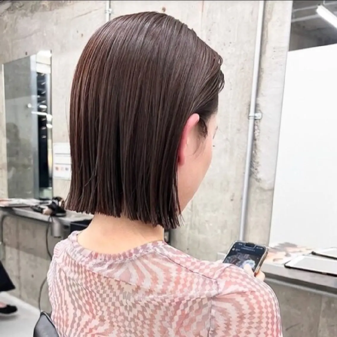 ショート カラー ヘアカラー 中道 葵のヘアスタイル