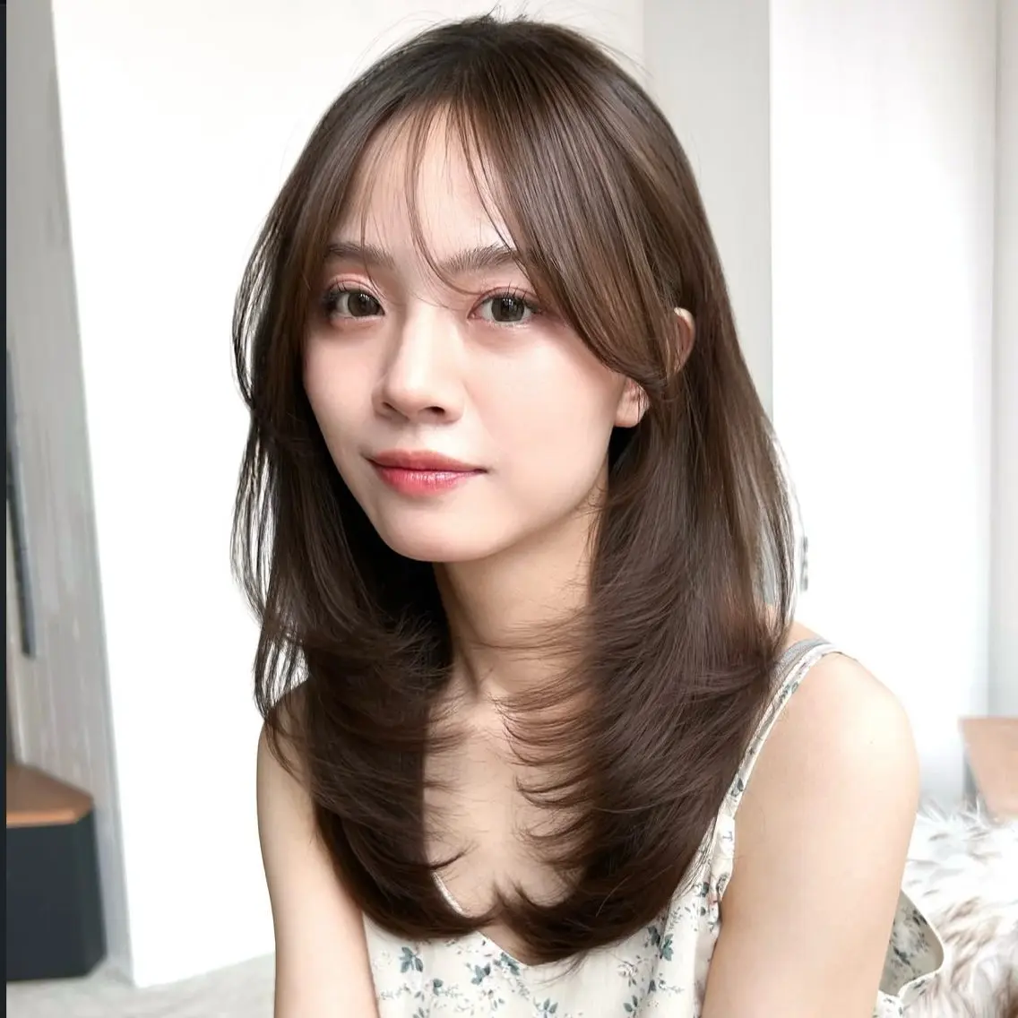 セミロング 池袋似合わせカット ✂️YUUKIのヘアスタイル