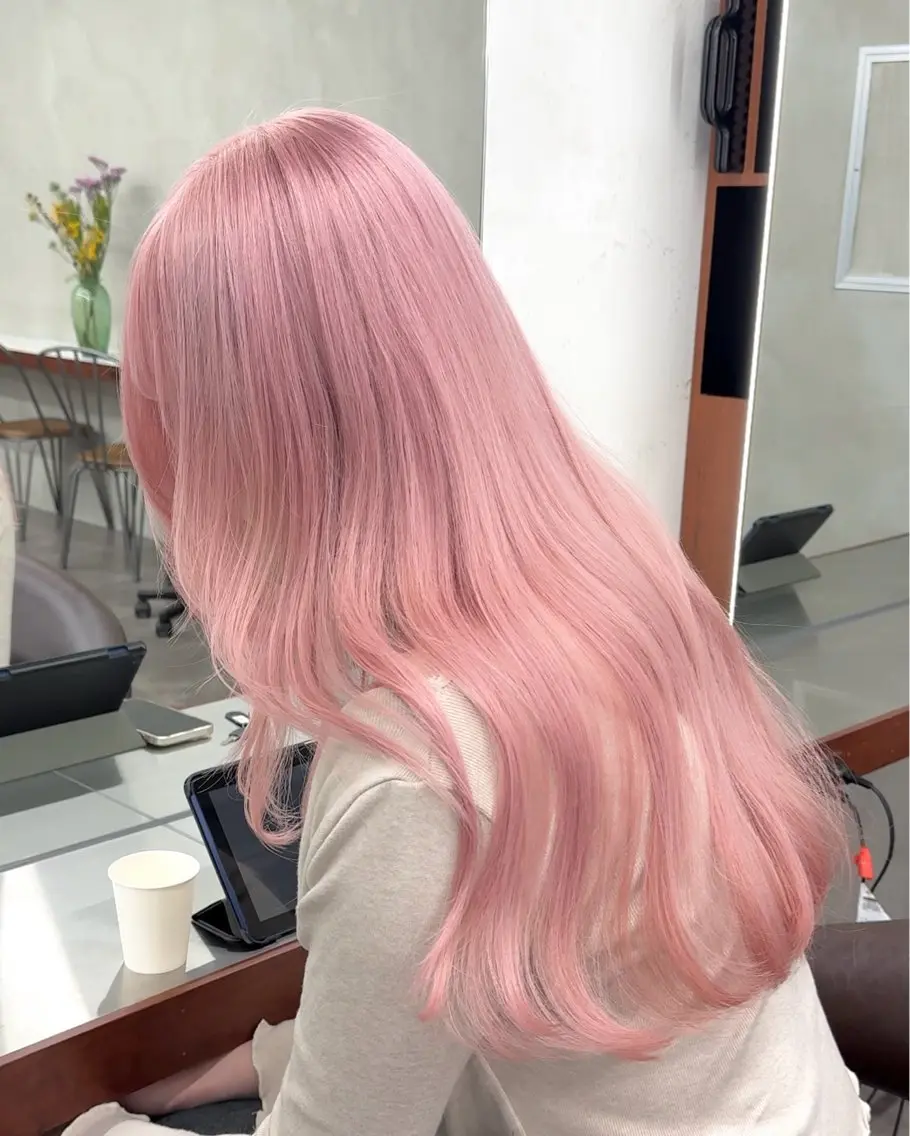 ロング カラー カット ヘアカラー トリートメント ブリーチ　ハイトーン 特化🌈フジタハルキのヘアスタイル