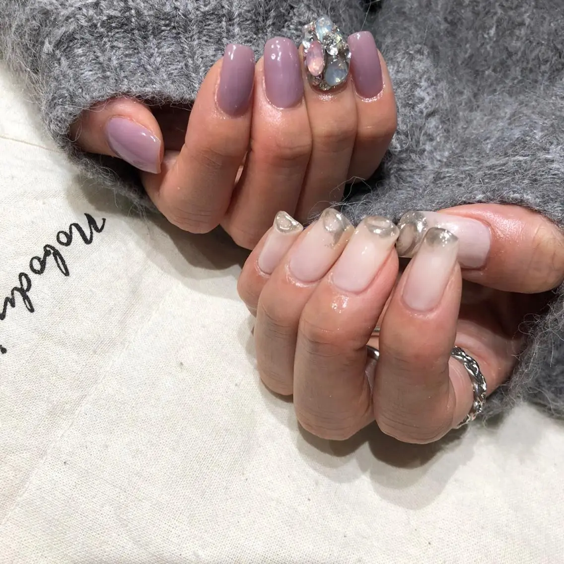 パーツデザイン（持ち込み画像可）ネイルの写真