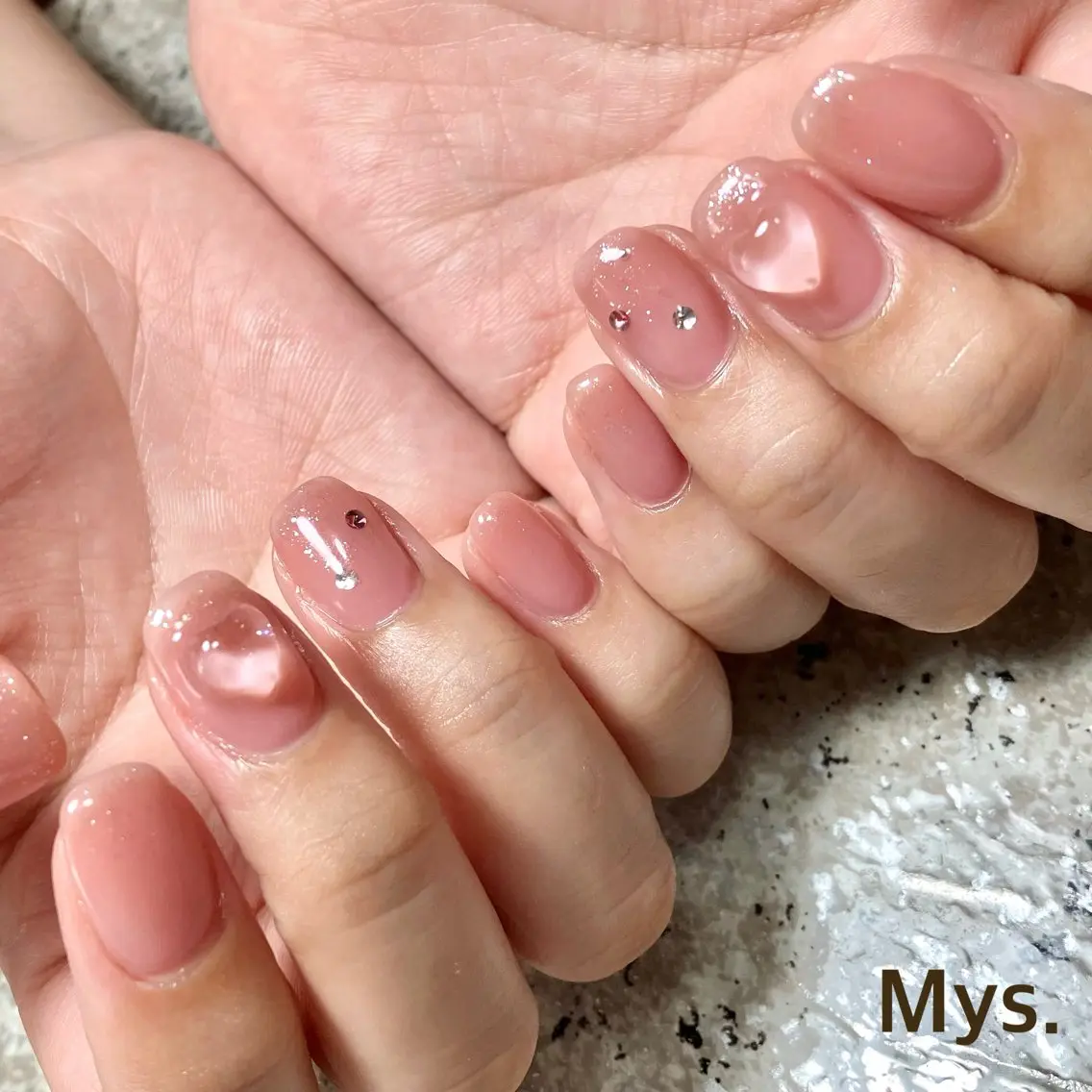 ネイル ハンドネイル Mys. 三上紗紀のネイルデザイン