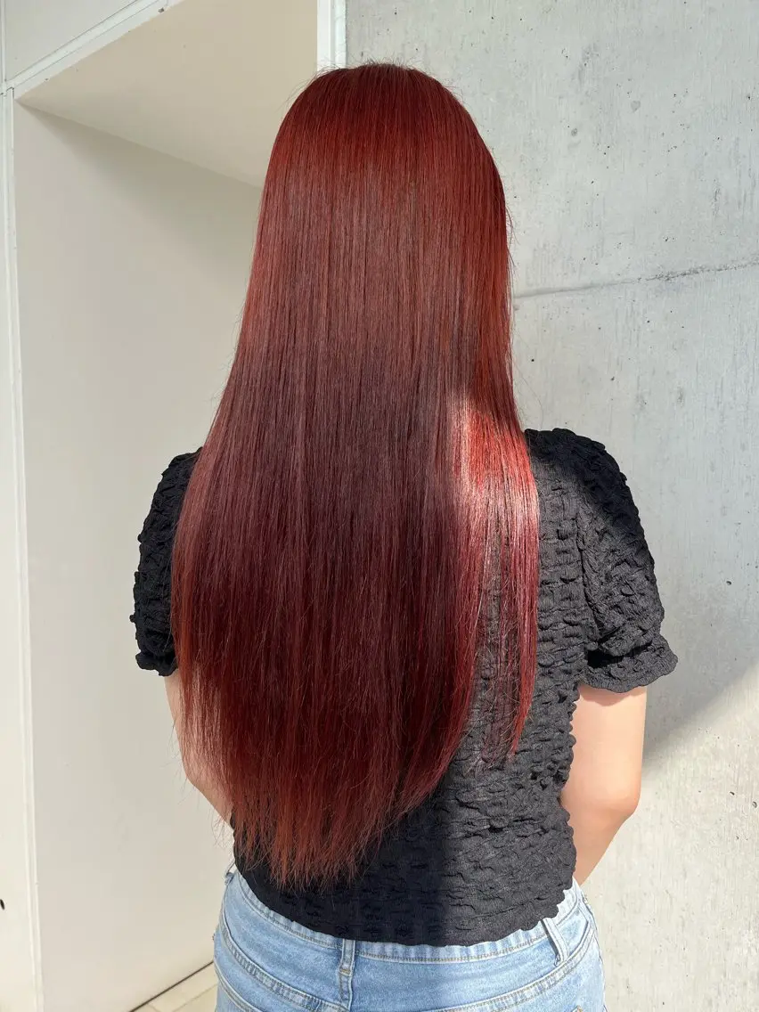 ロング カラー ヘアカラー トリートメント yukari/ 立川美容室のヘアスタイル