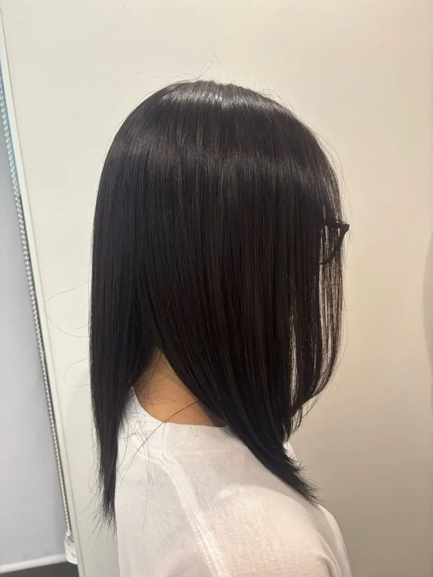ミディアム hoshina kasumiのヘアスタイル