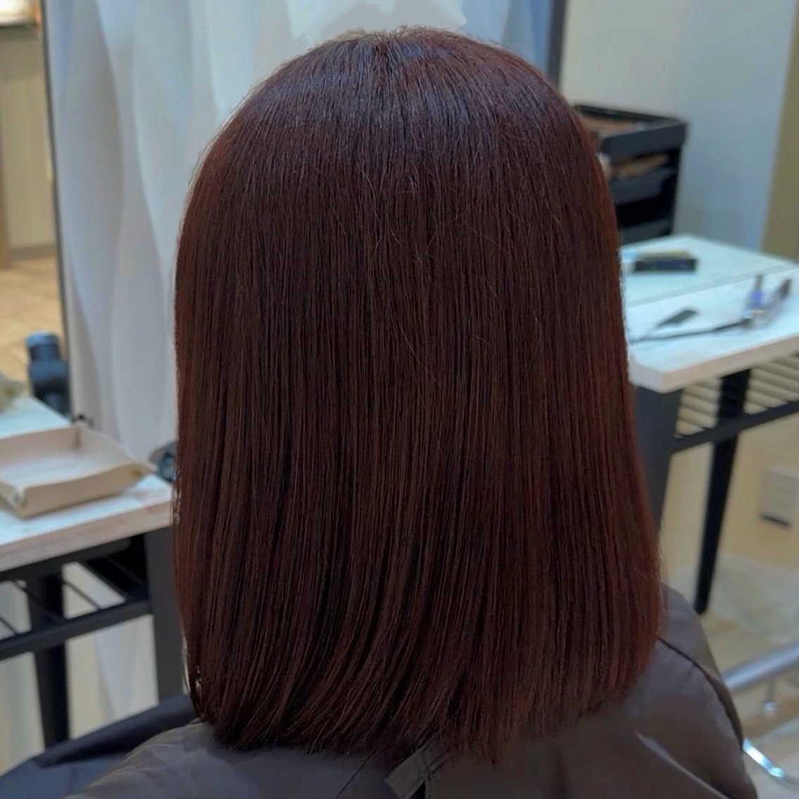 カラー ブラウンカラー ピンクカラー 【髪質改善カラー】 ジェイのヘアスタイル