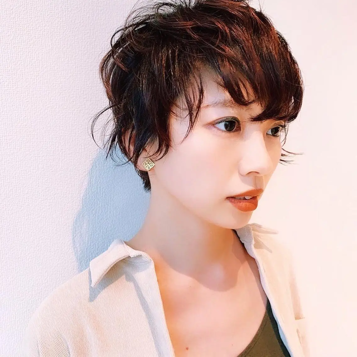 ショート 中川 竜誠のヘアスタイル