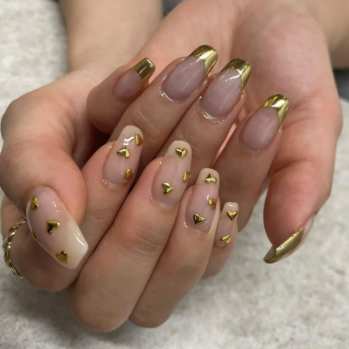 ネイル ミラーネイル 丁寧カウンセリング 個性派ネイルyukoのネイルデザイン