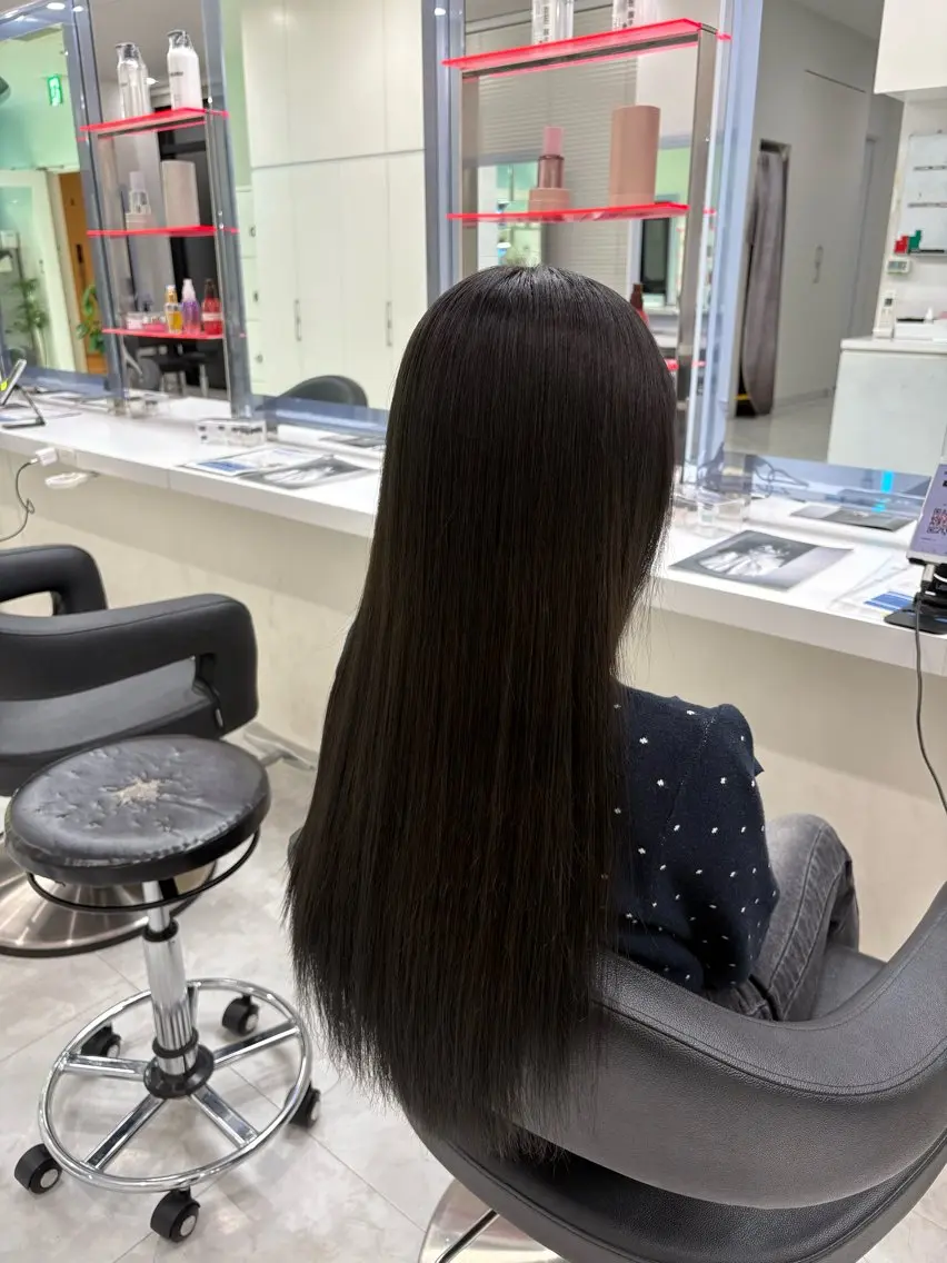 ロング カラー ヘアカラー 野口 楓華のヘアスタイル