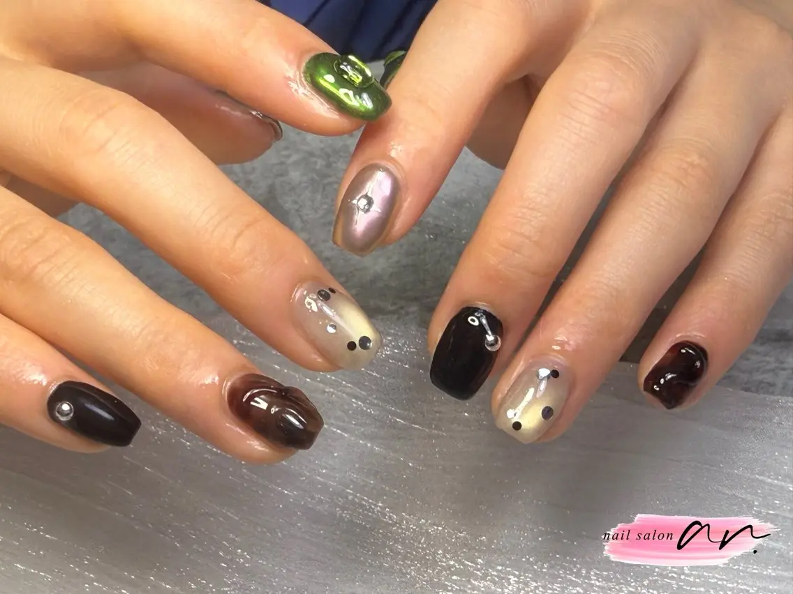 ネイル 持ち込み nailsalon ar.のネイルデザイン